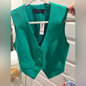 Emerald green Vest